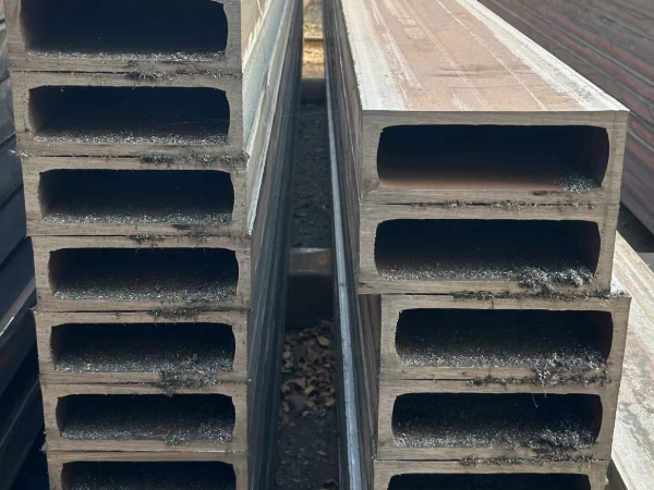 RHS Tube Weld Seam Close-up Inspection