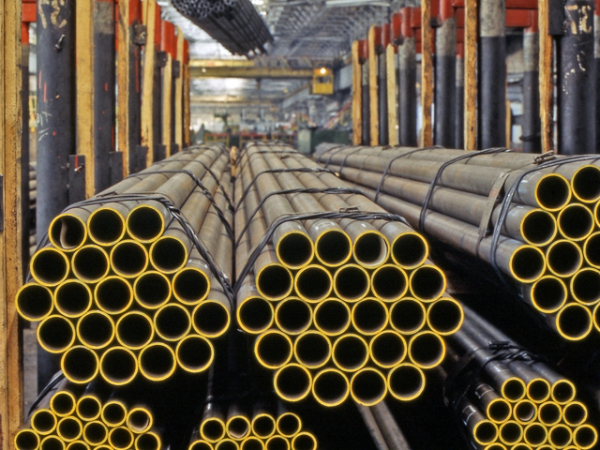 Hot rolled structural tube cross-section showing wall thickness
